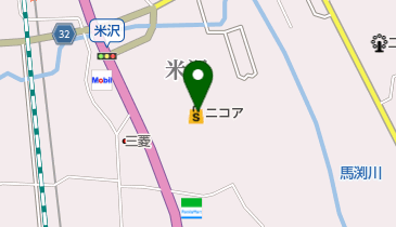 ショッピングセンター ニコア トイレの地図画像