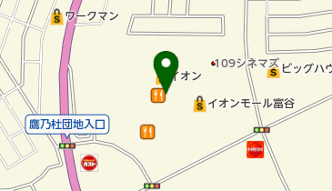 イオンモール富谷 トイレ 富谷市 トイレ 981 3329 の地図 アクセス 地点情報 Navitime