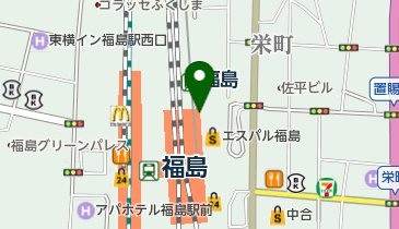 エスパル福島 トイレの地図画像