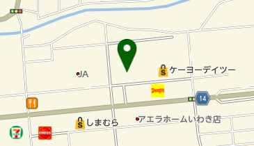 ヨークベニマル 湯本南店 トイレの地図画像