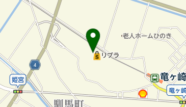 竜ヶ崎ショッピングセンター Ribra トイレの地図画像