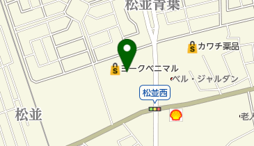 ヨークタウン守谷 トイレの地図画像