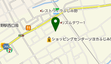 ショッピングセンター ソヨカふじみ野 トイレの地図画像