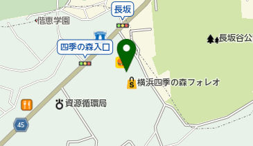 横浜四季の森 フォレオ トイレの地図画像