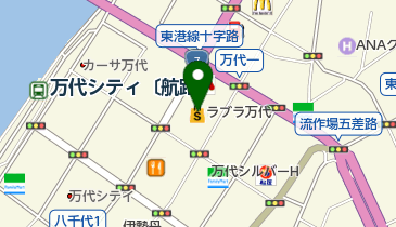 LOVELA万代 トイレの地図画像