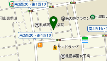 同交会病院 トイレの地図画像