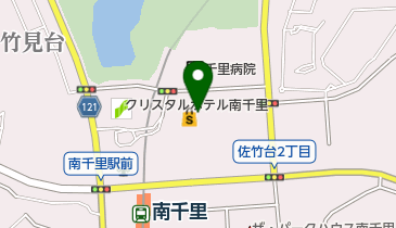 ガーデンモール南千里 トイレの地図画像
