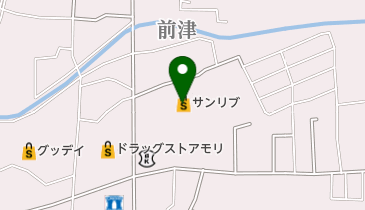サンリブ筑後店 トイレの地図画像