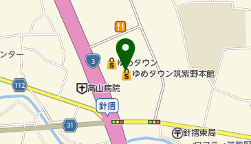 ゆめタウン筑紫野 トイレの地図画像