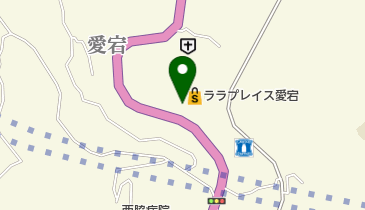 ララプレイス愛宕 トイレの地図画像
