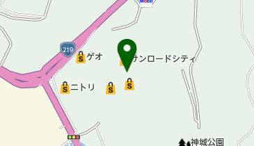 イオン 錦店 トイレの地図画像