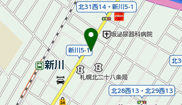 安井整形外科病院 トイレの地図画像