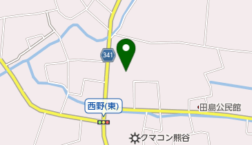 熊谷市 田島保育園 授乳室 トイレの地図画像