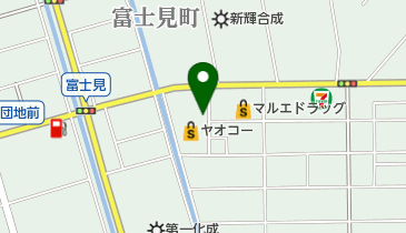 ヤオコー 行田藤原店 トイレの地図画像