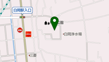 白岡町立西児童館 授乳室 トイレの地図画像