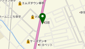 埼玉日産 幸手店 授乳室 トイレの地図画像