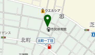 蕨市立北町児童館 授乳室 トイレの地図画像