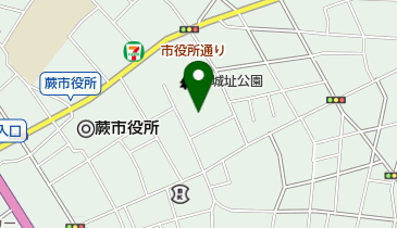 蕨市立中央公民館 授乳室 トイレの地図画像