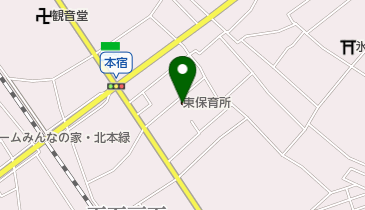 北本市子育て支援センター 授乳室 トイレの地図画像