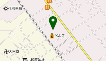 ベルク 北本東間店 トイレの地図画像