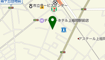 ふじみ野市上福岡西公民館 授乳室 トイレの地図画像