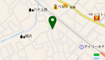 富士見市関沢児童館 授乳室 トイレの地図画像