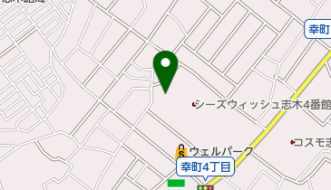 志木市健康増進センター 授乳室 トイレの地図画像