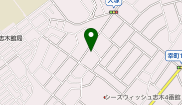 志木市西原子育て支援センター 授乳室 トイレの地図画像