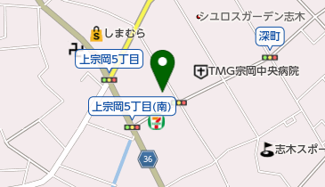マミーマート 上宗岡店 トイレの地図画像