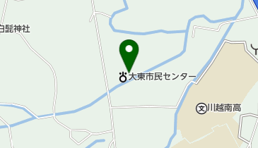 川越市大東市民センター 授乳室 トイレの地図画像