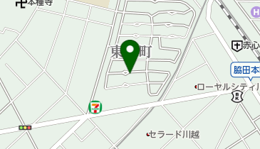 開成コーポレーション 川越住宅公園展示場 川越響 授乳室 トイレの地図画像