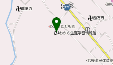 わかさ生涯学習情報館 トイレの地図画像