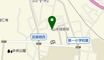 飯能市地域子育て支援センター どんぐりルーム 授乳室 トイレの地図画像