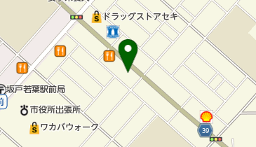 キングショップ誠屋 授乳室 トイレの地図画像