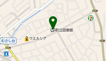 嵐山町立知識の森図書館 授乳室 トイレの地図画像