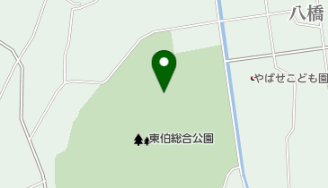 東伯総合体育館 トイレの地図画像
