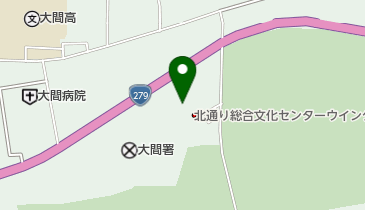 北通り総合文化センターウイング トイレの地図画像