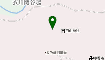 かんざん亭 トイレの地図画像