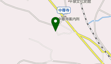 平泉町営中尊寺第1駐車場内トイレの地図画像