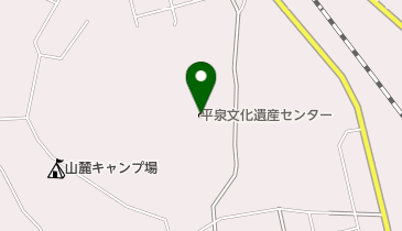 平泉文化遺産センター トイレの地図画像