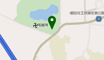 毛越寺宝物館 トイレの地図画像