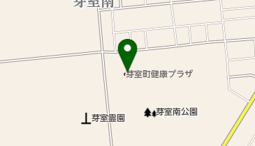 芽室南公園 トイレの地図画像