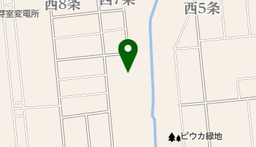 ピウカ公園 トイレの地図画像