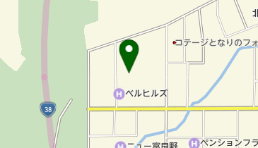 ホテル ベルヒルズ トイレの地図画像