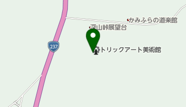 深山峠アートパーク トイレの地図画像