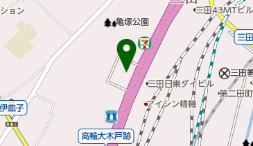 高輪郵便局 トイレの地図画像