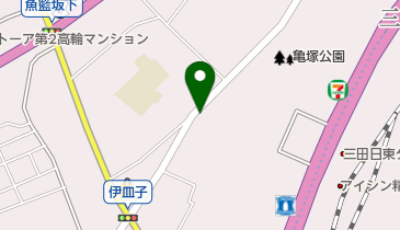 三田台公園 トイレの地図画像