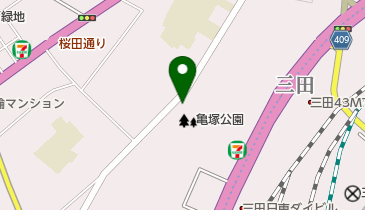 亀塚公園 トイレの地図画像