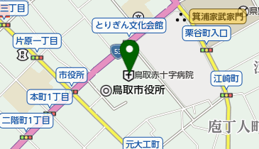 鳥取赤十字病院 トイレの地図画像