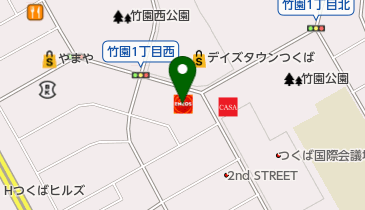 Dr.Driveアドバンスつくば竹園店 トイレの地図画像